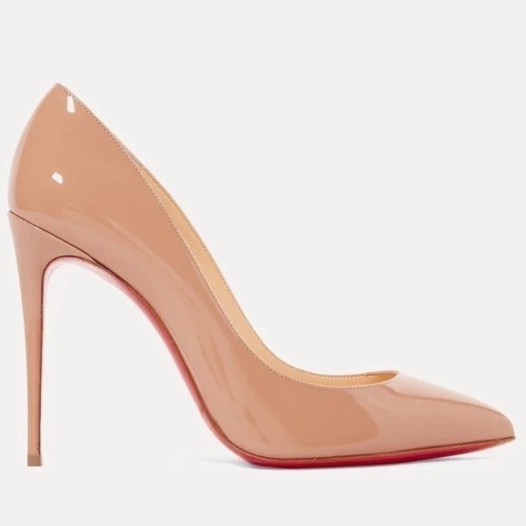 Pigalle Christian Louboutin in Nude Worn Condition